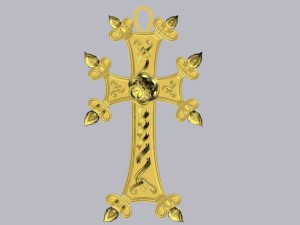christ cross 3D 打印模型