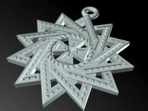 ciondolo di Cristo Modello di stampa 3D