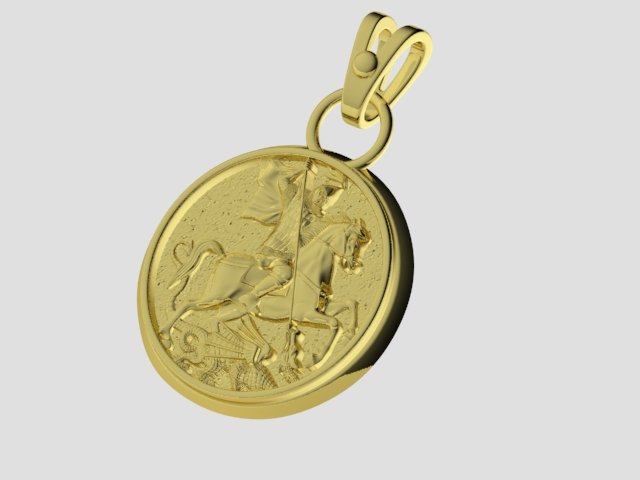 stgeorge the victorious 3D Print Model .c4d .max .obj .3ds .fbx .stl .blend