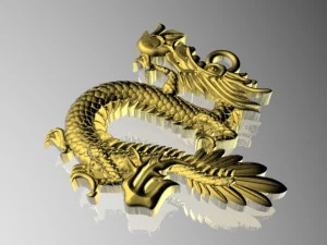 dragon de feu Modèles 3D en vedette