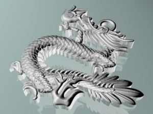 fire dragon 3D Print Model
