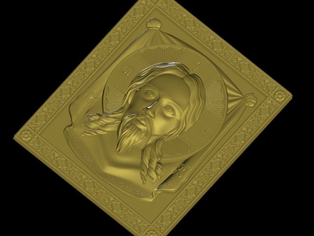 jesus christ 3d-model for cnc and 3d-printing 3D Model .c4d .max .obj .3ds .fbx .stl .blend 