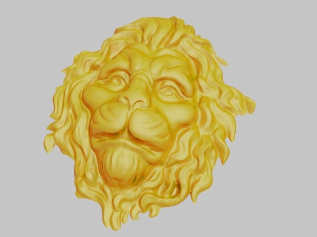 lions headfor cnc and 3d-printing Modèle 3D .c4d .max .obj .3ds .fbx .stl .blend 
