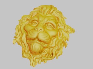 lions headfor cnc and 3d-printing 3D Model