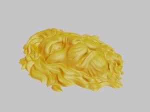 lions headfor cnc and 3d-printing Modèle 3D