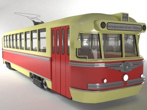 tram 3D 모델
