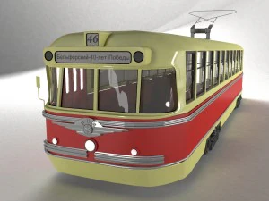 tram 3D Model