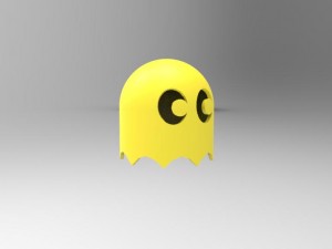 pacman ghost 3D Model