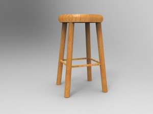 stool 3D Модель