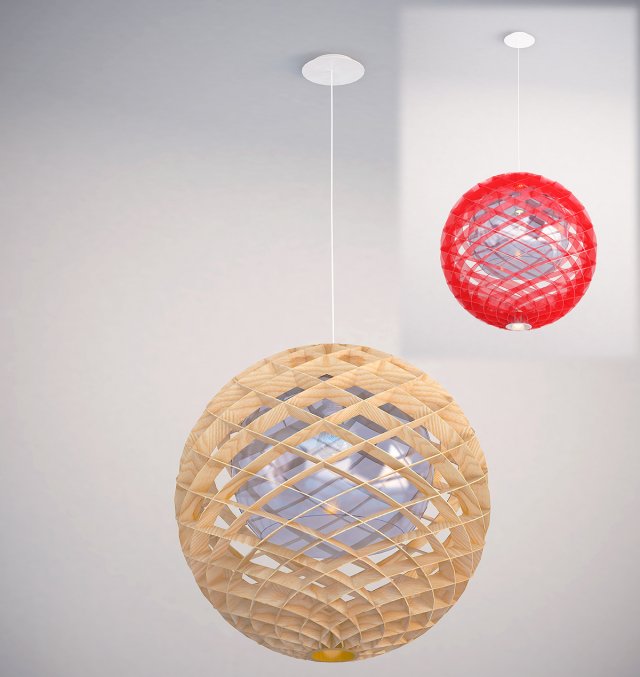 ceiling light 3D Model .c4d .max .obj .3ds .fbx .stl .blend 