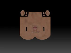 realistic head 3D Model