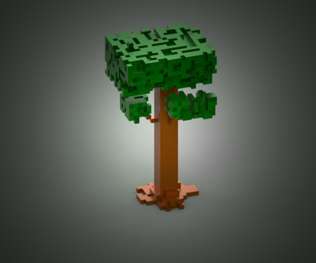 coub tree 3D Model .c4d .max .obj .3ds .fbx .stl .blend 