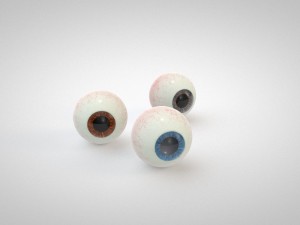 realistic human eyes Modelo 3D