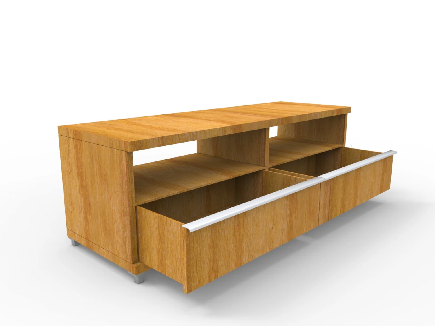 tv stand 3D Model .c4d .max .obj .3ds .fbx .stl .blend 