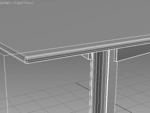 eettafel 3D Model
