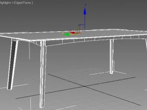 eettafel 3D Model