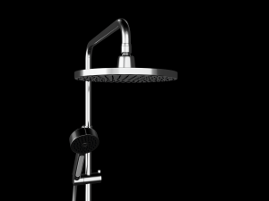 shower mixer and cabin Modelo 3D