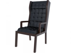 wingback chair 3D-Modell