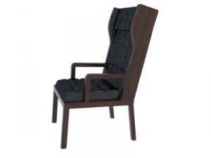 wingback chair 3D Model