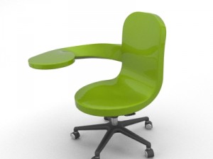 laptop chair Modèle 3D