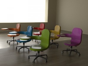 laptop chair 3D Модель