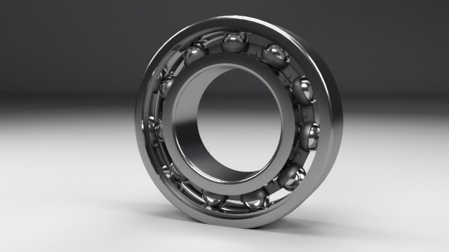 machine bearing 3D Модель .c4d .max .obj .3ds .fbx .stl .blend 