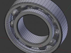 machine bearing 3D Модель