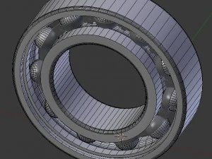 machine bearing 3D Model
