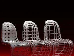 Panton-Stuhl modifiziert 3D Modell