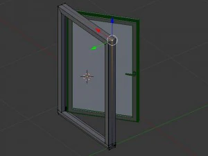 wood frame windows 3D Model