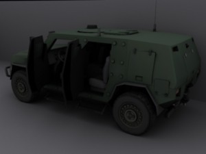kmw ampv Modello 3D