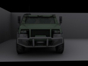kmw ampv Modello 3D