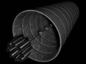 municipalit&agrave; Modello 3D