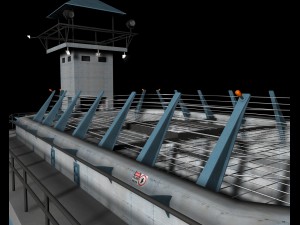 jurassic park - velociraptor pen 3D Model