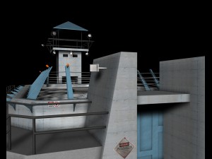 jurassic park - velociraptor pen 3D Model