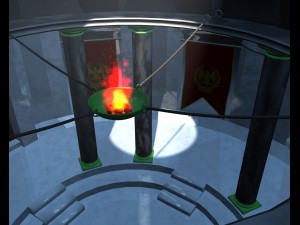 roman hall 3D Model