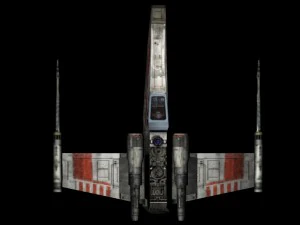 x-wing lowpoly 3D Model