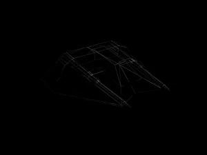 snowspeeder - lowpoly 3D Model