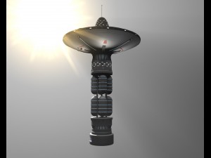 k12 spacestation Modelo 3D