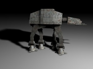 at-at - lowpoly Modelo 3D