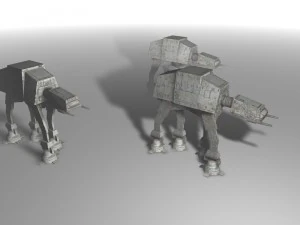 at-at - lowpoly 3D Model