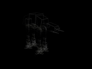 at-at - lowpoly Modèle 3D