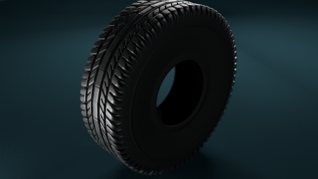 the tire for the car 3D 模型 .c4d .max .obj .3ds .fbx .stl .blend 