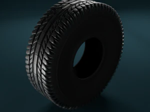 o pneu para o carro Modelo 3D