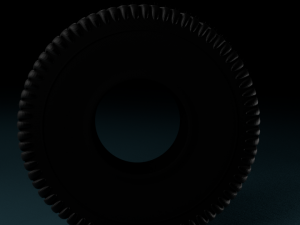 the tire for the car 3D 模型