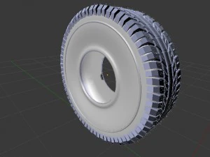 the tire for the car 3D Model