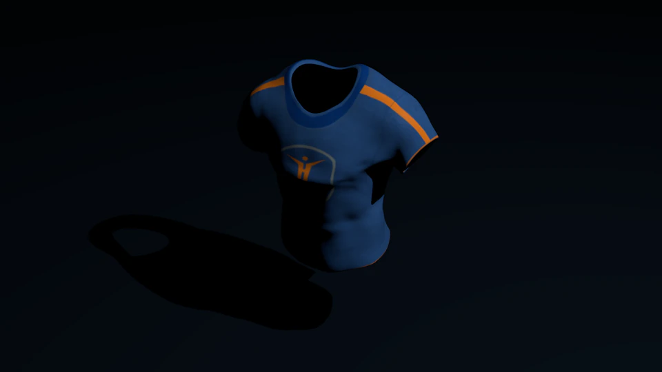 shirt changes shape when touched 3D Model .c4d .max .obj .3ds .fbx .stl .blend 