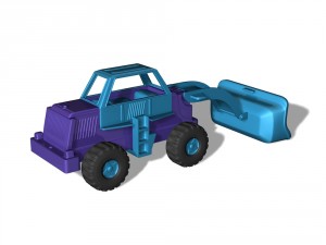 toy-tractor 3D Model