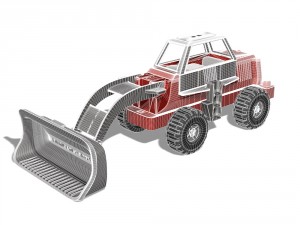 toy-tractor 3Dモデル