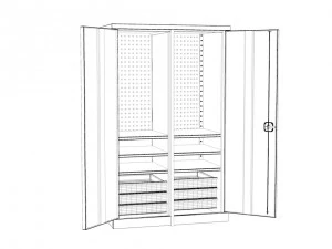 キャビネット 3Dモデル